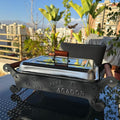 Brasero de Mesa con Tapa un Aplauso para el Asador