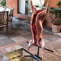 Asador Vertical con Fogón Cordero al Palo