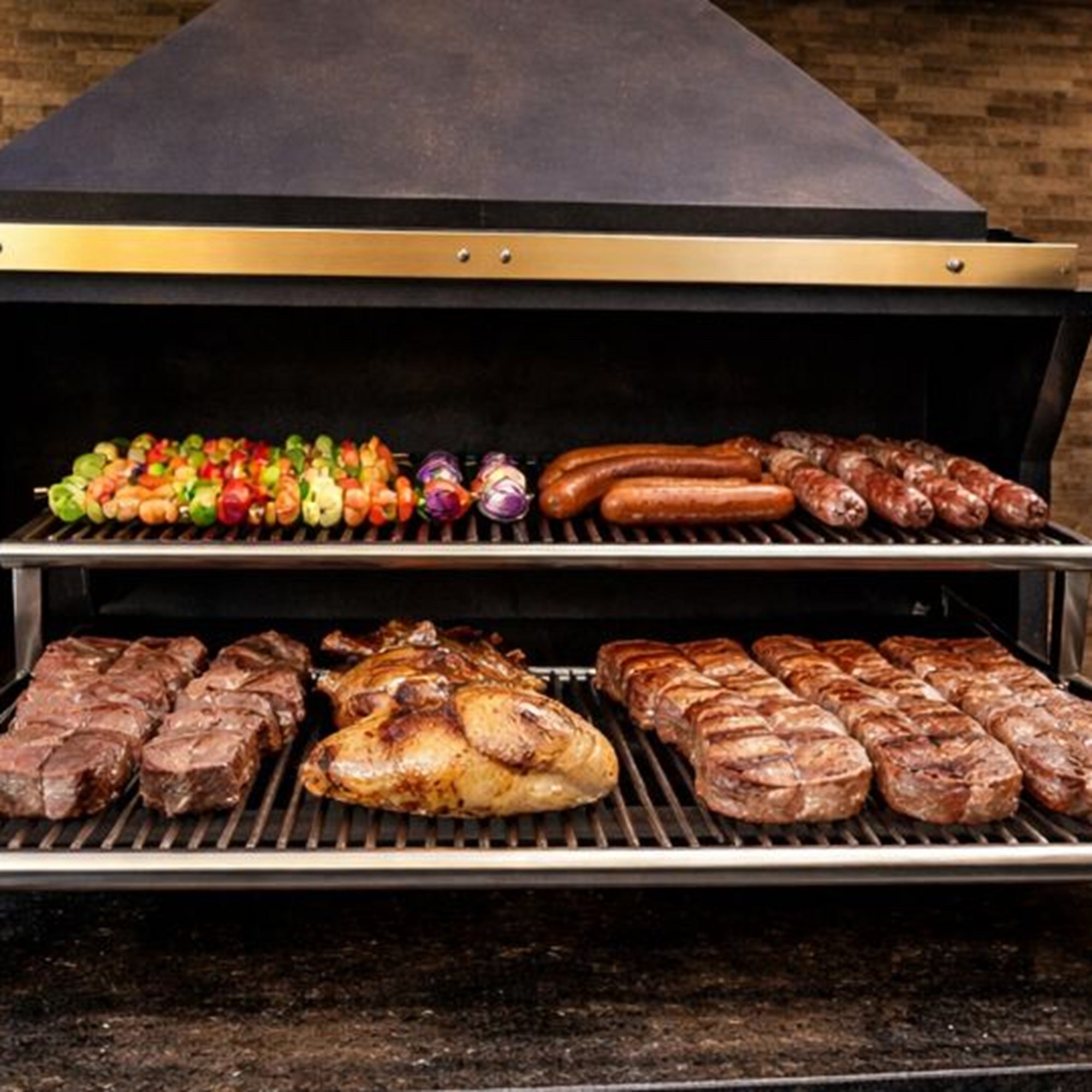 Parrilla para Quincho Doble